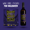 Printable Halloween Wine Bottle Labels - Digital Download - OhMy ...
