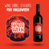 Printable Halloween Wine Bottle Labels - Digital Download - OhMy ...