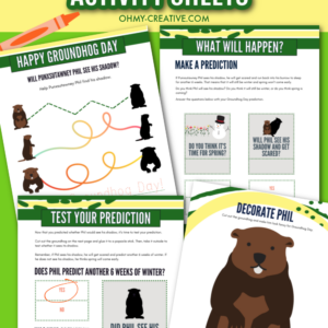 Groundhog Day Activity Sheets