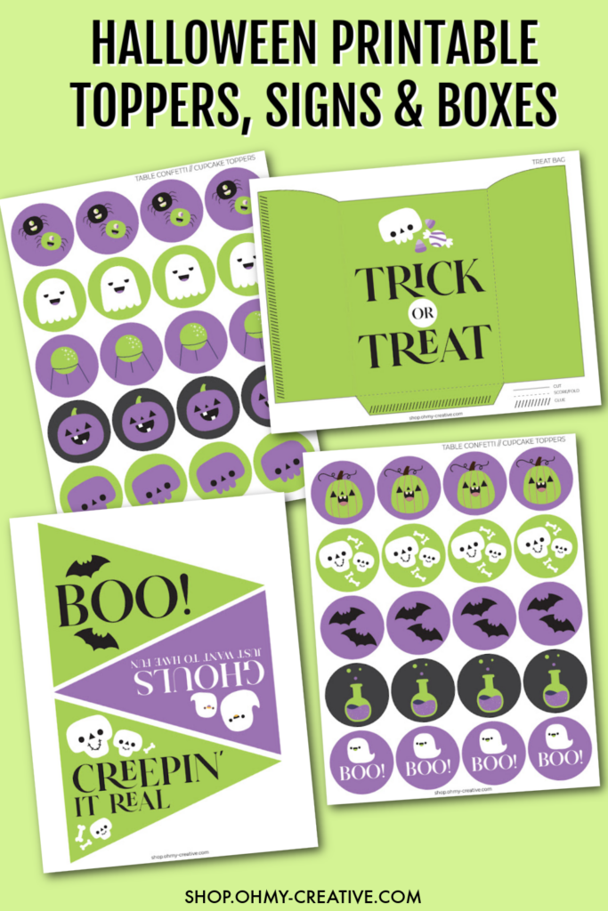 Halloween Party Printables: For a Spook-tacular Celebration! - OhMy ...